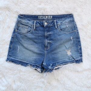 IDYLLWIND Fueled by Miranda Lambert Owsley Light Wash High Rise Denim Shorts
